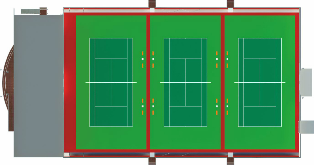 Теннисные корты в Нижневартовске